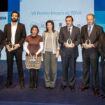 Fotografía de los ganadores de los VII Premios Integra