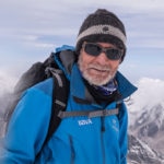 Fotografía Retrato de Carlos Soria en el Kanchenjunga en 2014