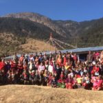 Fotografía: Escuela de Lwasa una vez finalizadas las labores de reconstrucción de Ayuda Directa Himalaya