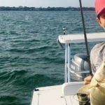 Garbiñe Muguruza prueba la pesca deportiva