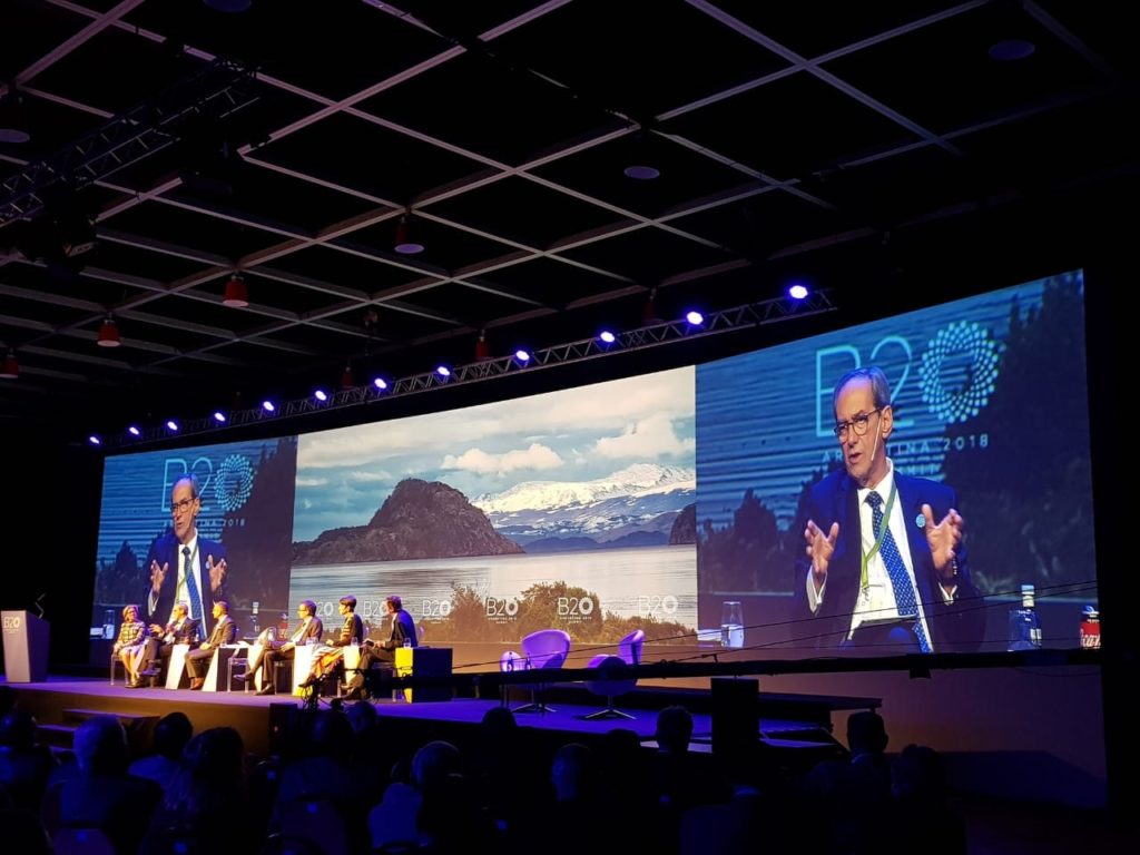 B20 Summit Companies defend an inclusive and sustainable economy BBVA