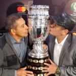 CONMEBOL Copa America: Chumpitaz y Sotil se reencontraron con el trofeo