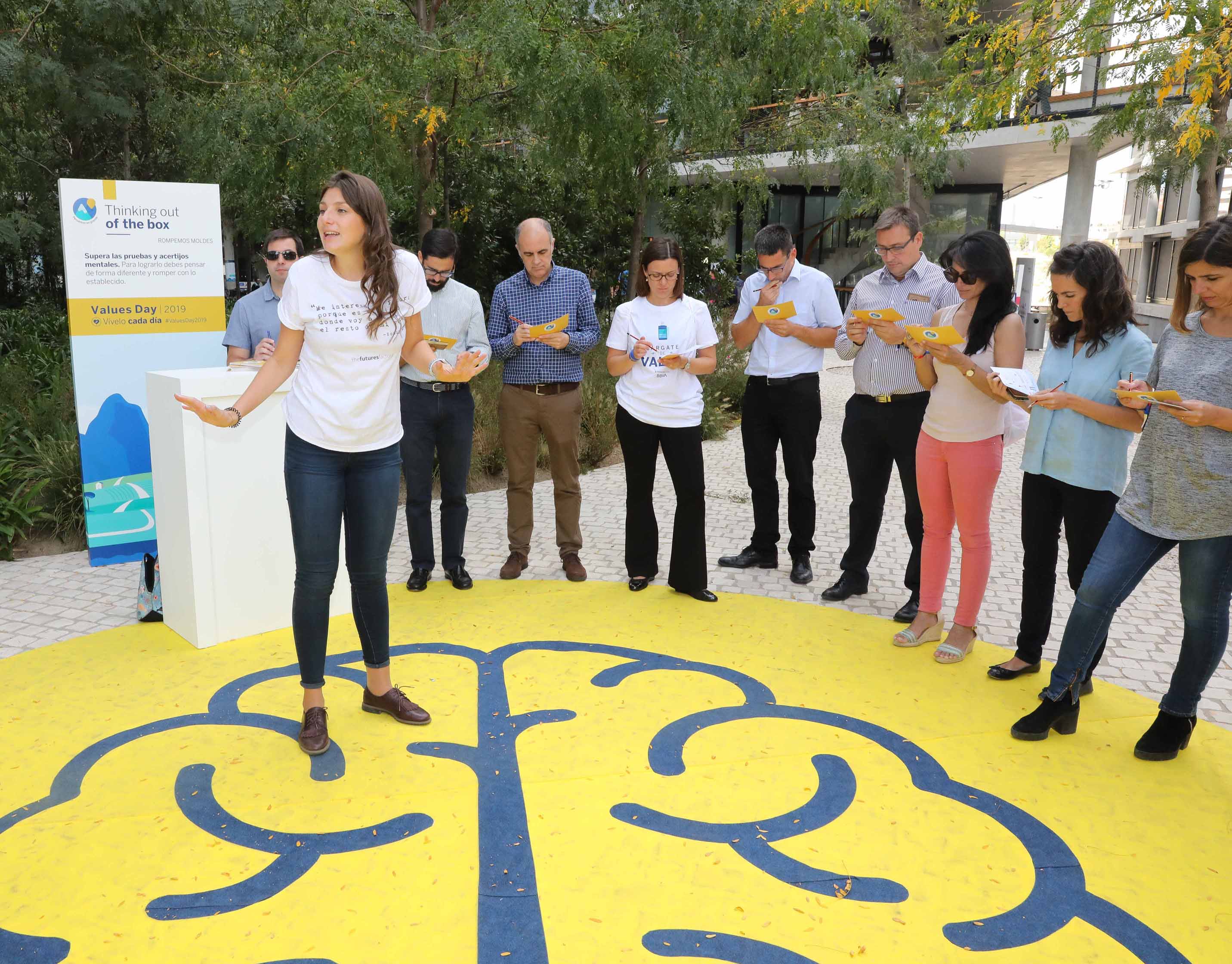 Bbva Holds Its Second Annual Values Day