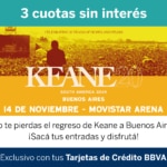 Keane en Argentina
