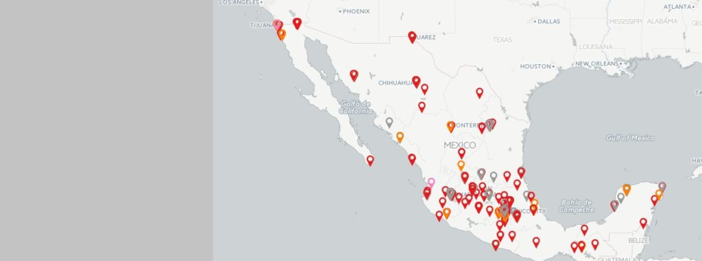 Interactive Map Of Mexico An Interactive Map With The Most Disruptive Mexican Startups | Bbva