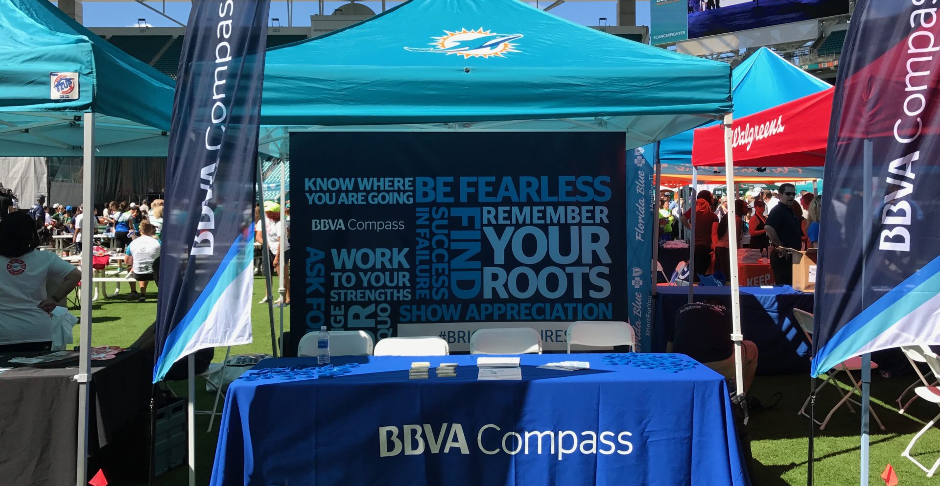 Dolphins Cancer Challenge kicks off with support from BBVA Compass